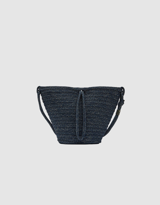 Adrift crossbody in gunmetal