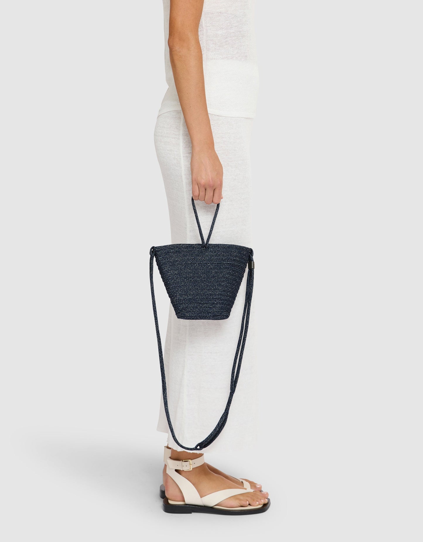 Adrift crossbody in gunmetal