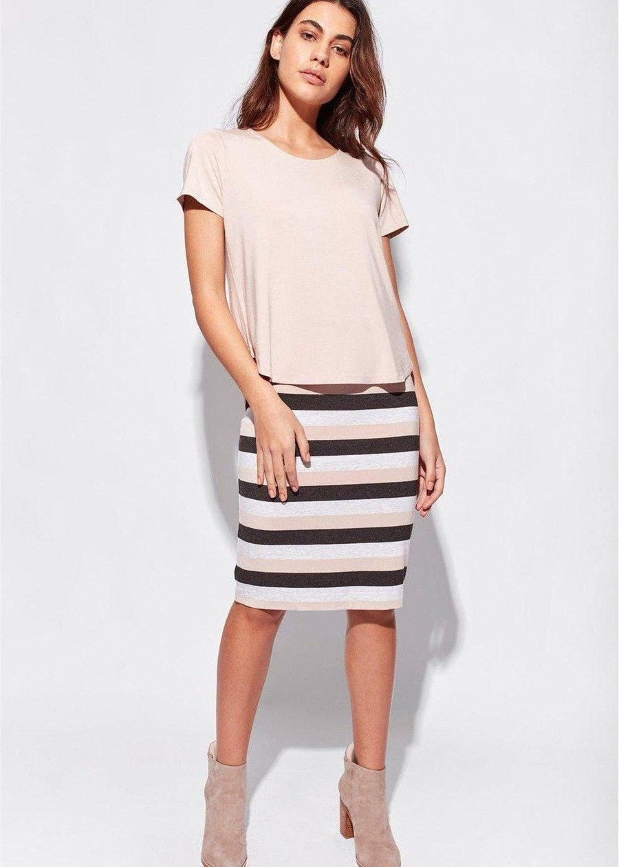 Janis Tee - Block Colour-Unclassified-Lou Lou Australia